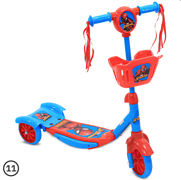 Disney Spiderman Scooter Three Wheels