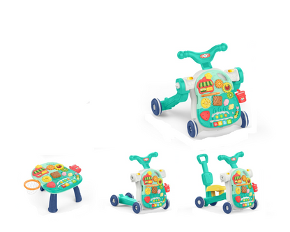 4-in-1 Multifunctional Baby Walker/Ride-On