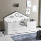 Alvin Montessori Hidden Bed 80*180 Mat White