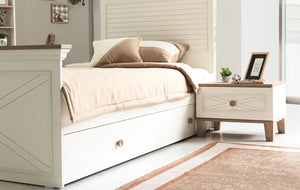 Atlas Hidden Bed 90*190 Matte Moonstone