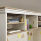 Atlas Study Desk Top Module Matte Moonstone