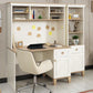 Atlas Study Desk Top Module Matte Moonstone