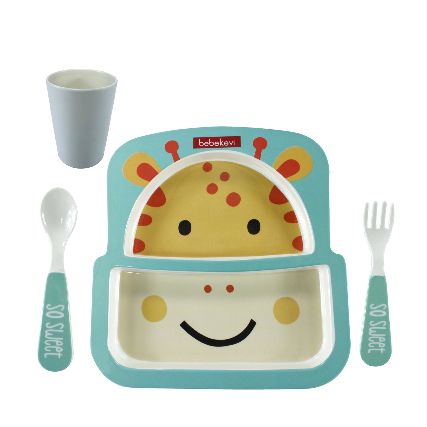 Bebekevi Melamine Food Set 1264