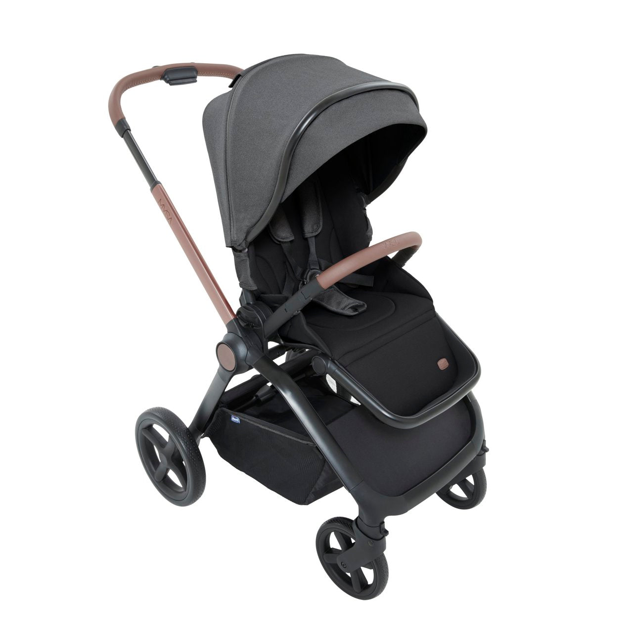 chicco stroller with reversible handle Chicco Mysa Stroller with Carrycot