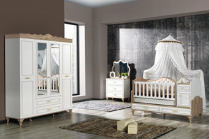 Full Bedroom Country Baby Room Set