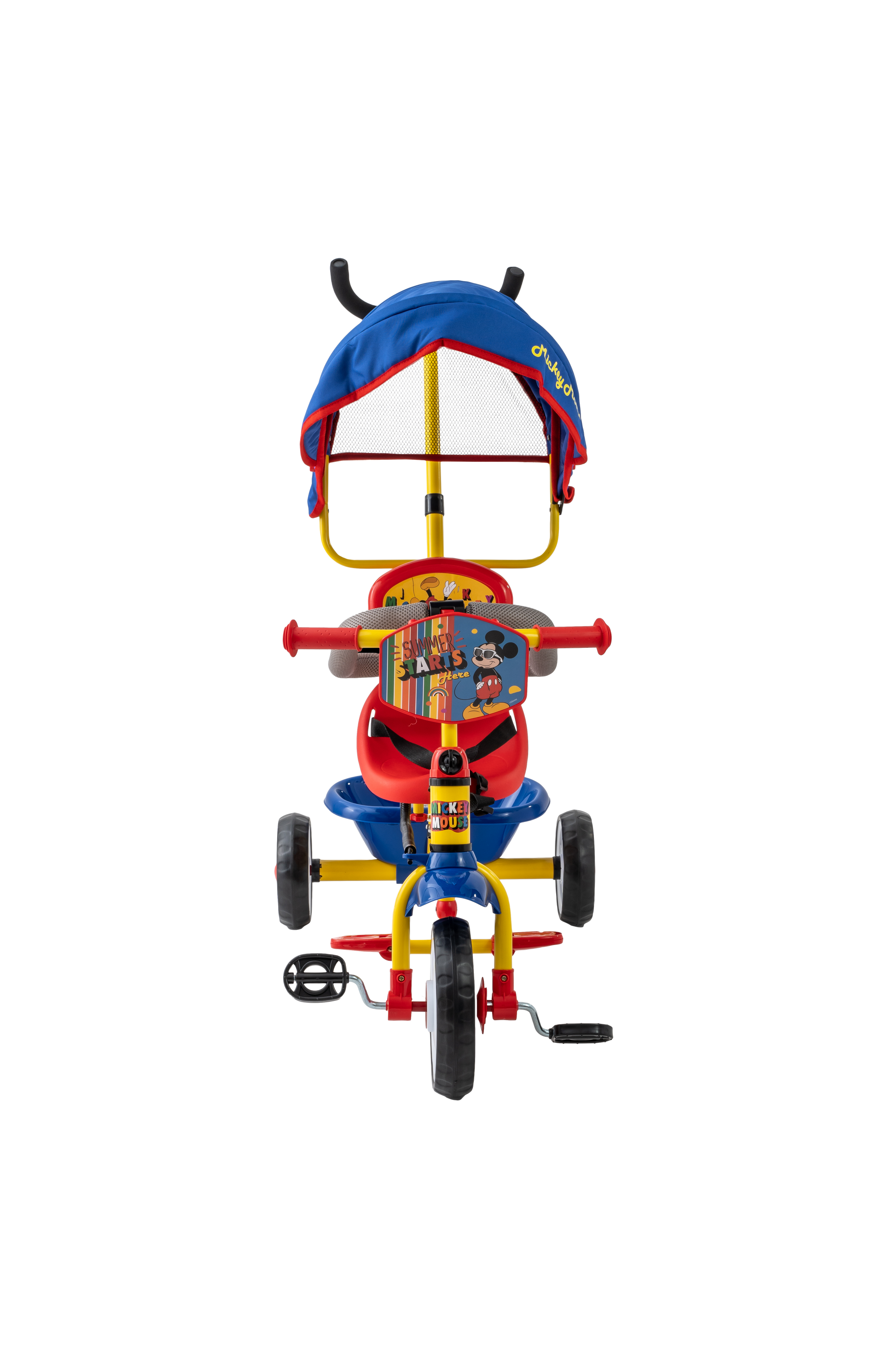 Disney Mickey Tricycle with Hand and Umbrella - Main Image