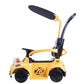 Disney Mickey Push Car With Umbrella 6671 - yellow