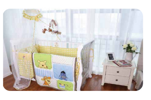 Disney Winnie The Pooh Bedding 8 Pieces - Varicoloured