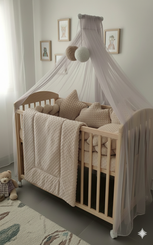 طقم جدلة مخمل مبذر 8 قطع