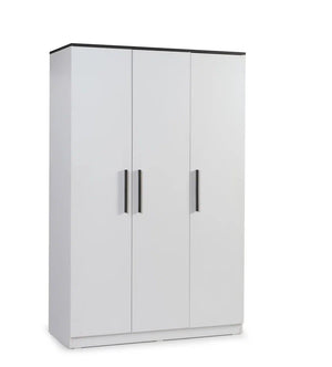 Infinity 3-Door Closet Cabinet Matte White