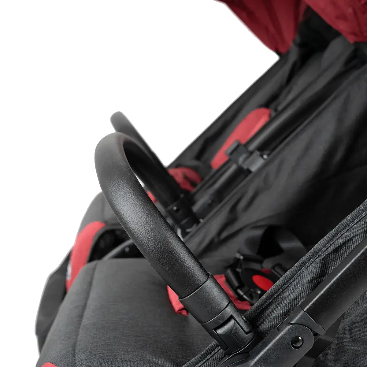 Burgundy car seat and stroller clearance