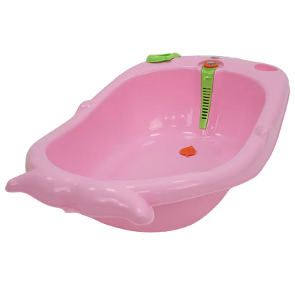 Junior Plastic Bath With Thermometer & Sleeping Base