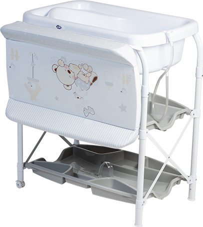 Deluxe Bath and Changing Table