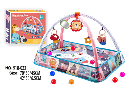 Multifunctional Playmat With 8 Balls