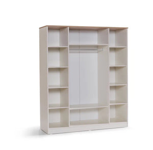 Oscar 4-Door Closet Matte Moonstone