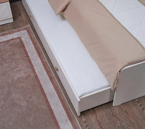 Oscar Hidden Bed 90*190 Matte Moonstone