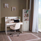 Oscar Study Desk Matte Moonstone