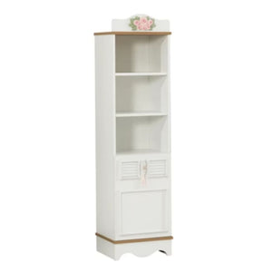 Luna Bookshelf Opak White Pink