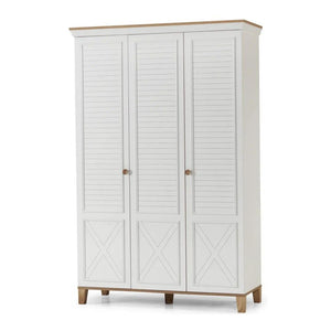 Atlas 3-Door Closet Matte Moonstone