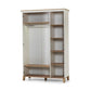 Atlas 3-Door Closet Matte Moonstone