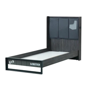 Dark Bed 100*200 Grey