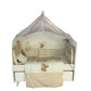 Elephant Bedding Set 9 Pieces with a Turkish Mosquito Net