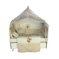 Elephant Bedding Set 9 Pieces with a Turkish Mosquito Net