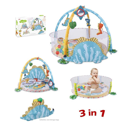 3 In 1 Baby Playmat With Ocean Balls