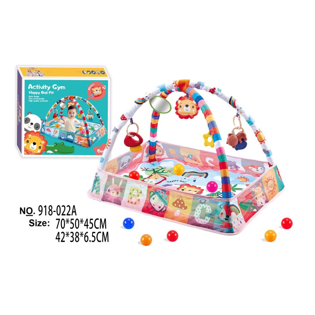 Multifunctional Playmat With 8 Balls