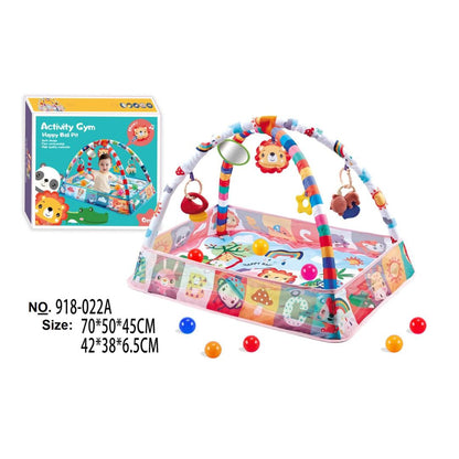 Multifunctional Playmat With 8 Balls