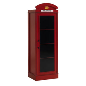 London Bookshelf Apple Red