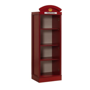 London Bookshelf Apple Red