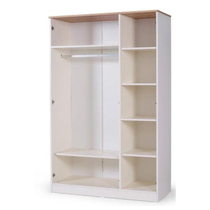 Oscar 3-Door Closet Matte Moonstone