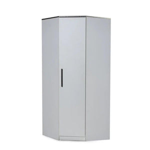 Infinity 1-Door Corner Cabinet Matte White