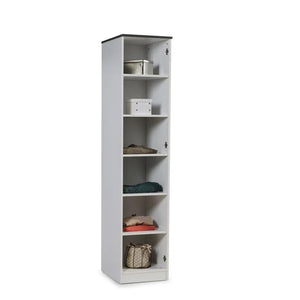 Infinity 1-Door Closet Cabinet Matte White