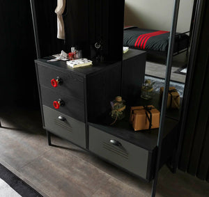 Valve Dresser Anthracite Black