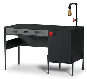 Valve Study Desk Anthracite Black