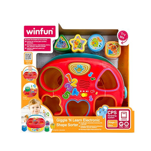 Winfun Giggle 'N Learn Electronic Shape Sorter 230201