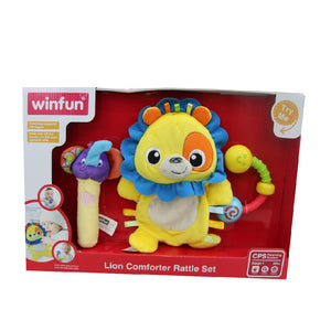 Winfun Lion Comforter Rattle Set 3028