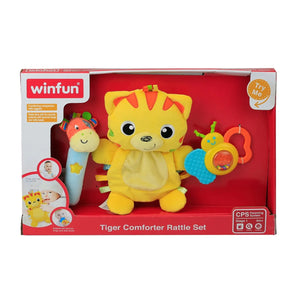 Winfun Tiger Comforter Rattle Set 3027