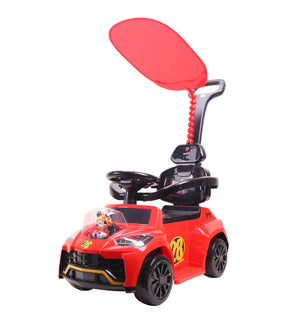 Disney Mickey Car 6V With Umbrella 8851 - RedMickeyToy CarsDisney