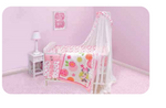 Disney Minnie Bedspread 8 Pieces - Pink and VaricolouredMinnieBeddingDisney