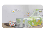 Disney Winnie The Pooh Bedspread 8 Pieces - White and GreenWinnie_The_PoolBeddingDisney