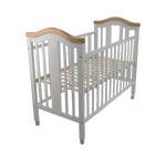 Junior Nabilone Crib 120-60 - White And NatureCribs & Toddler BedsJunior