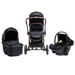  Junior Premium 3In1 StrollerBlackBaby StrollersJunior