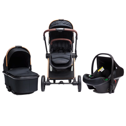  Junior Premium 3In1 StrollerBlackBaby StrollersJunior